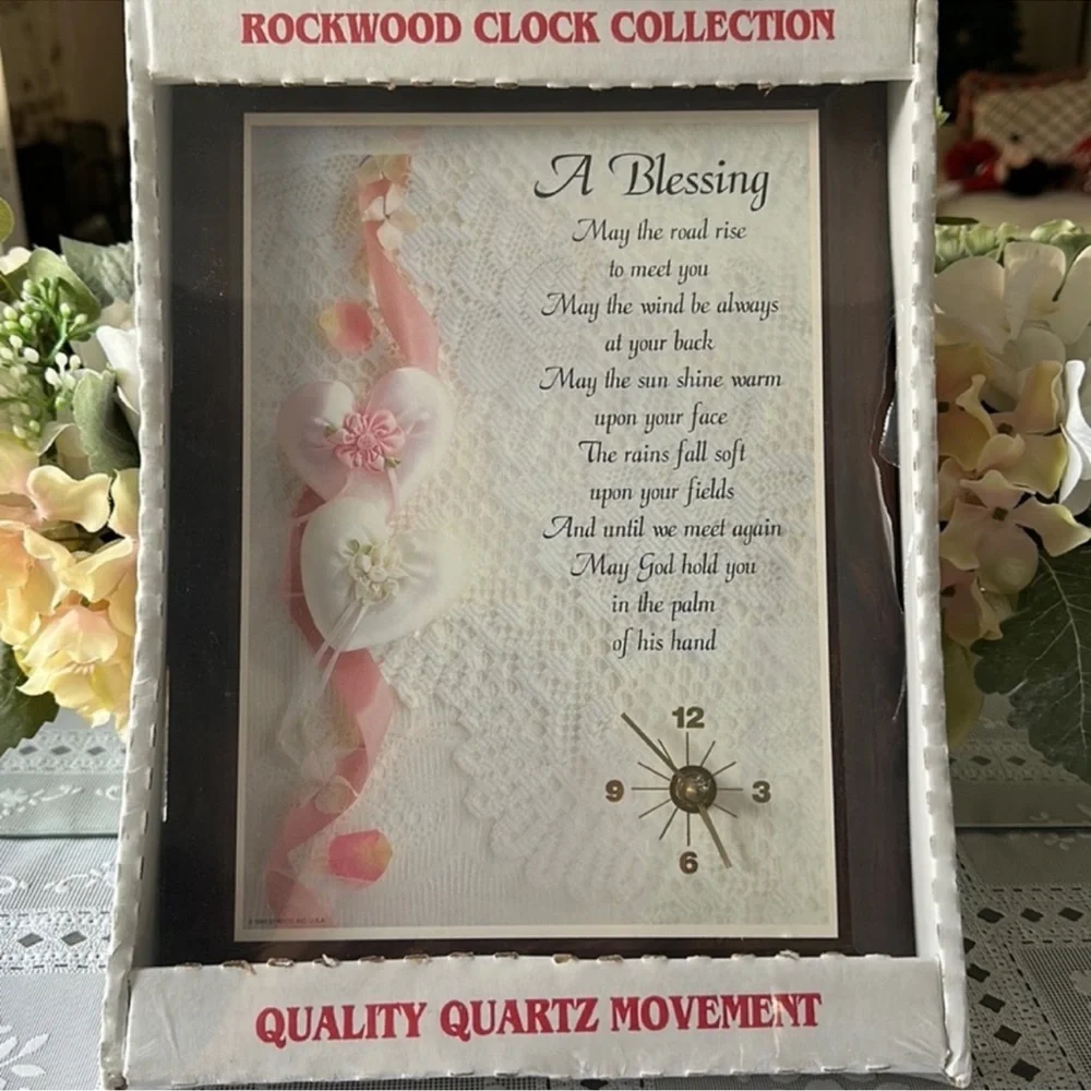 VINTAGE Rockwood Clock Collection Decorator Accent Clock 